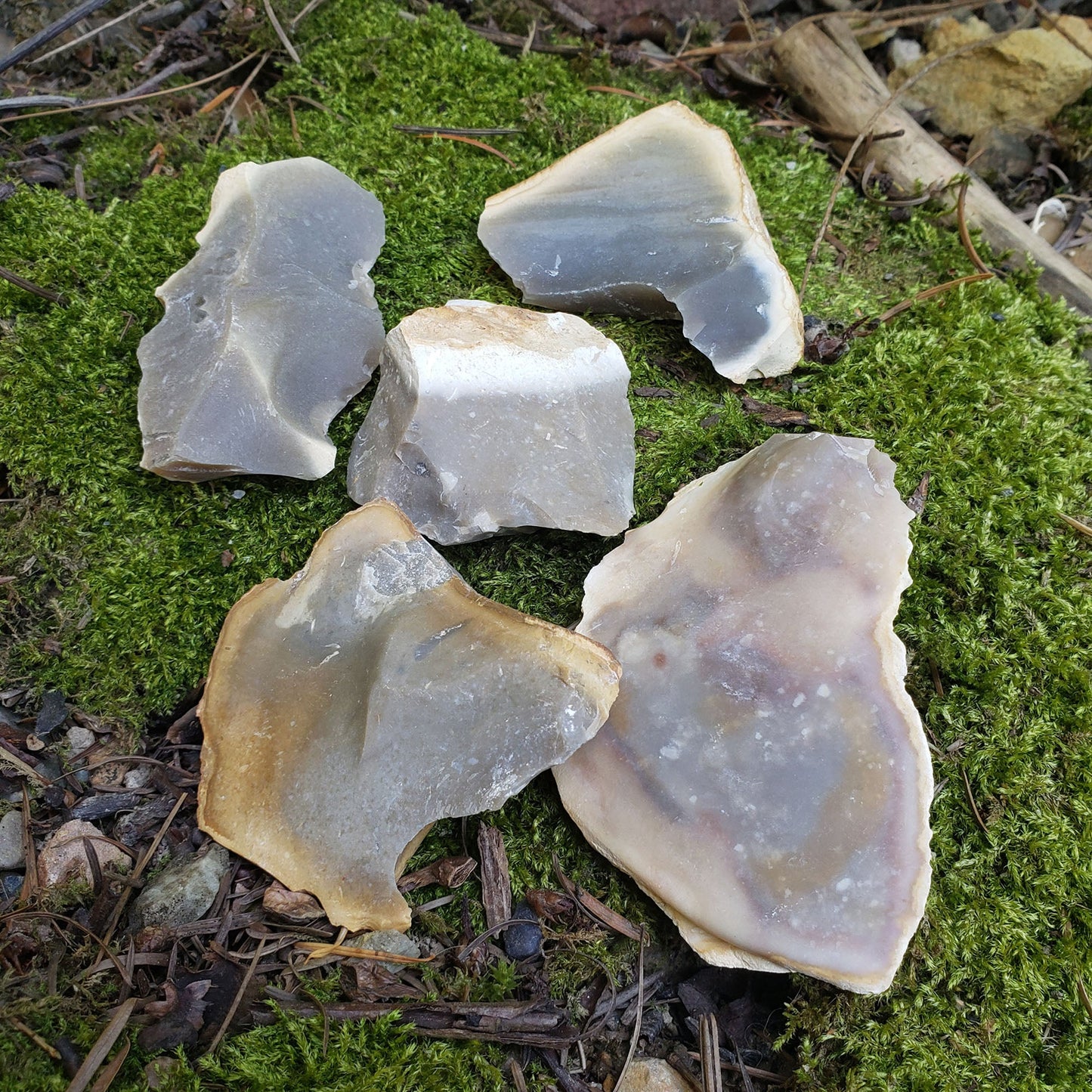 Natural Flint / Chert Stones for Primitive Fire Making