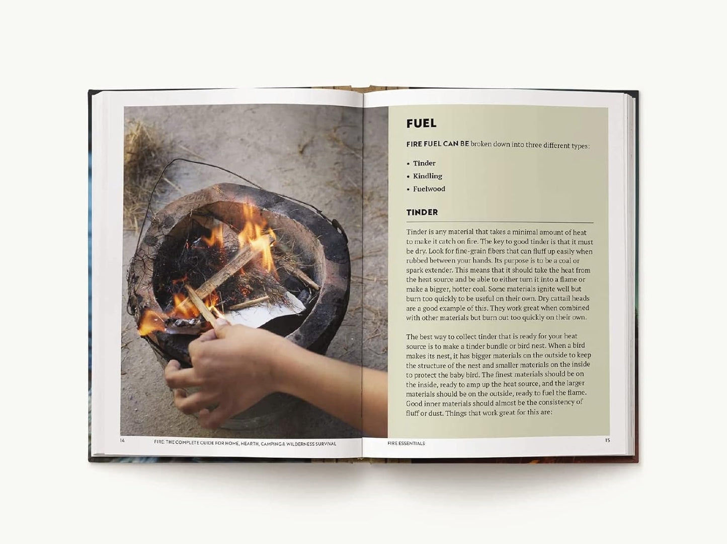 Fire: The Complete Guide for Home, Hearth, Camping & Wilderness Survival
