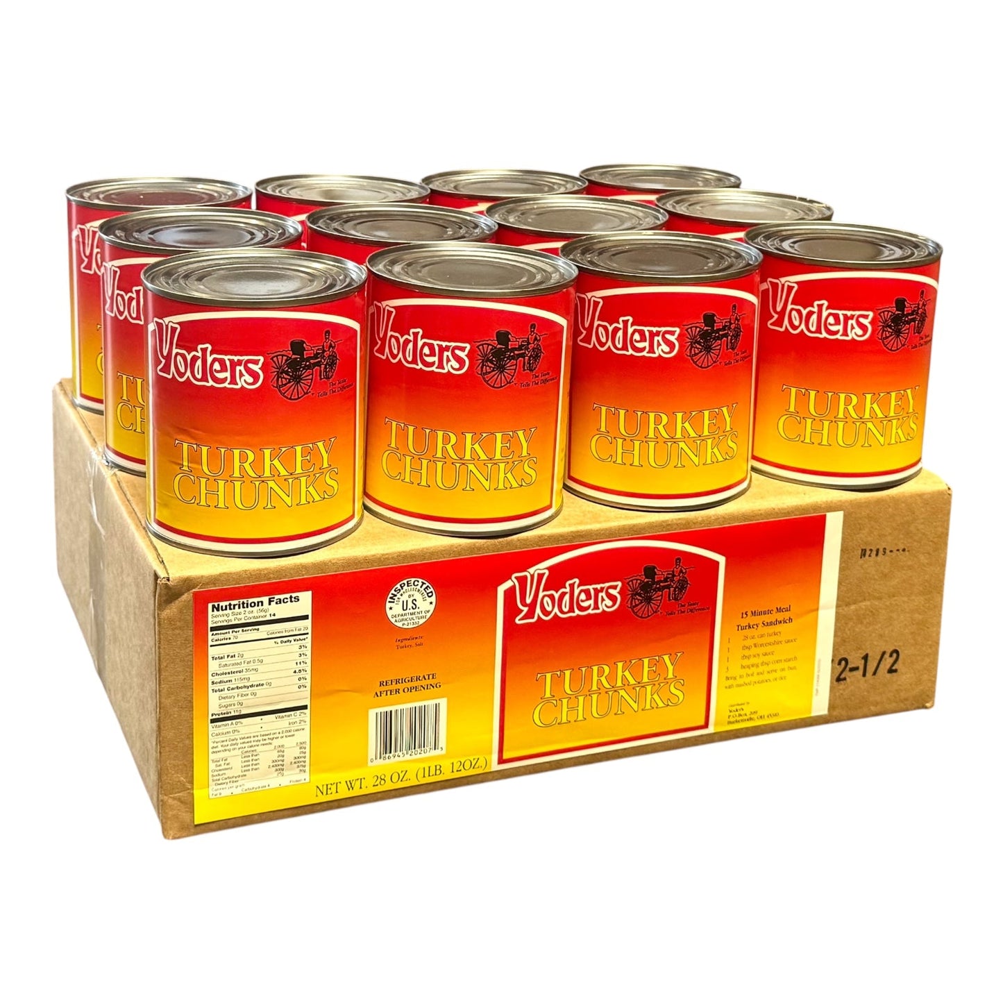 Yoder’s Canned Turkey Chunks