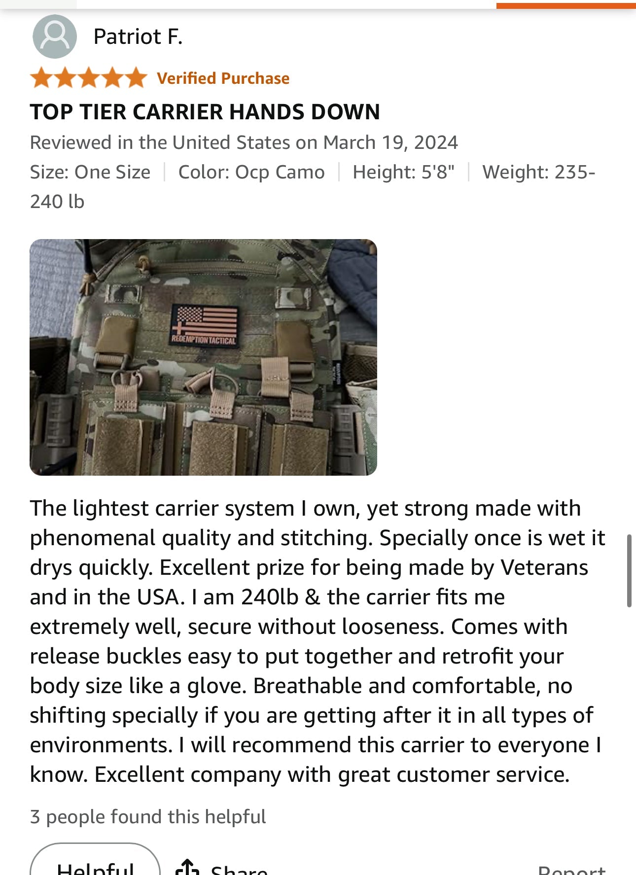 Crusader 2.0® V4 Vest