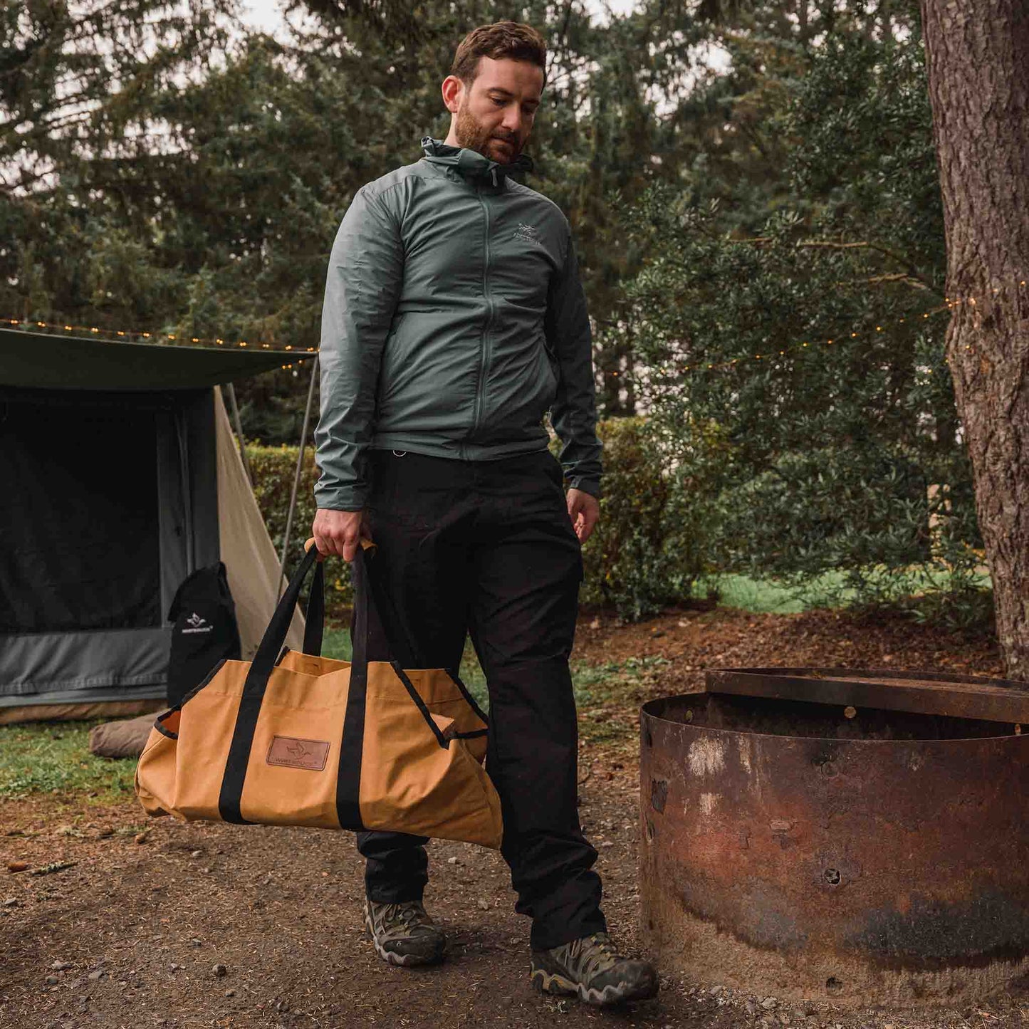 Canvas Firewood Log Carriers