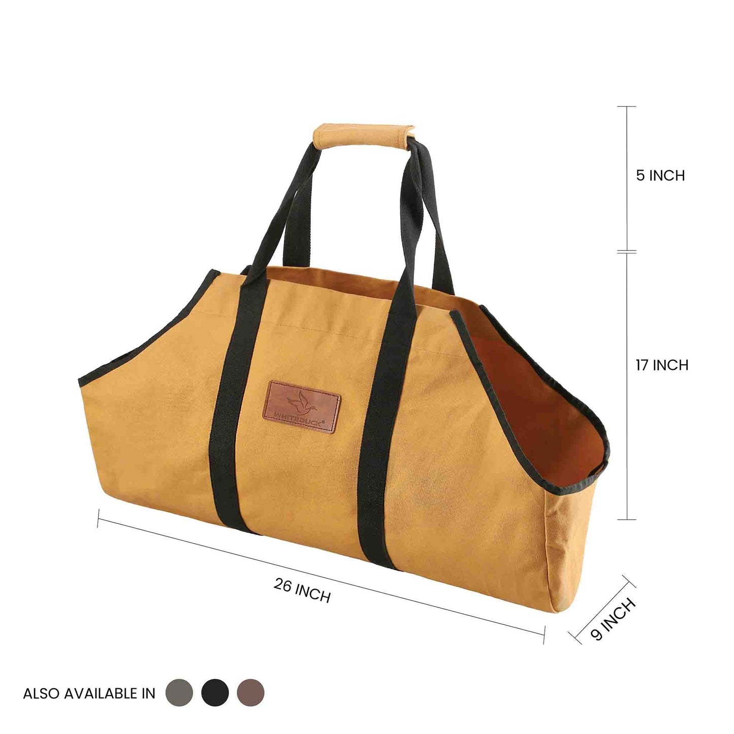 Canvas Firewood Log Carriers