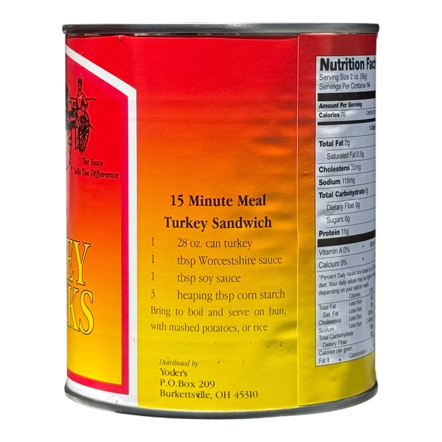 Yoder’s Canned Turkey Chunks