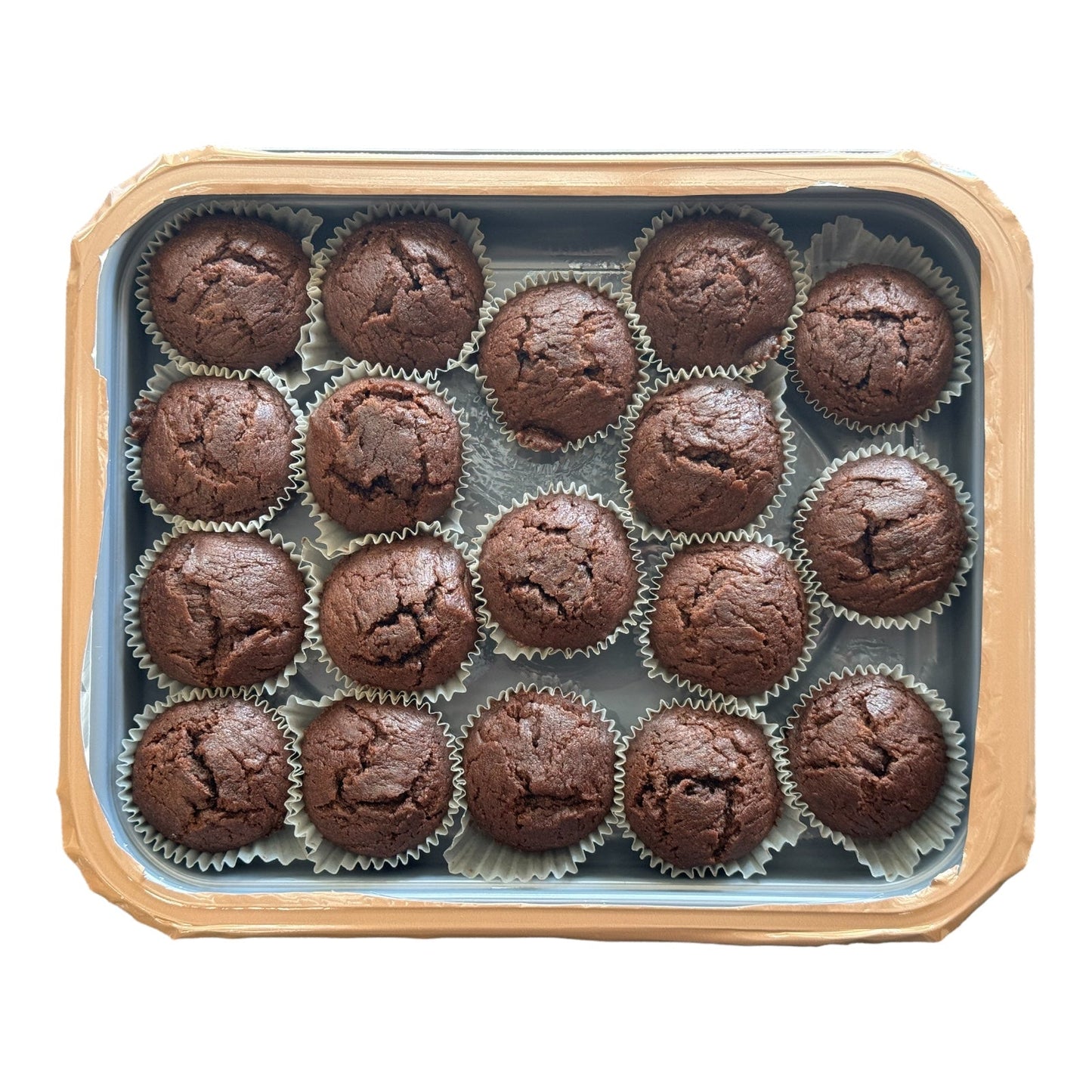 BULK 12 x Tray Packs, Military MRE Chocolate Muffin, Ready to Eat