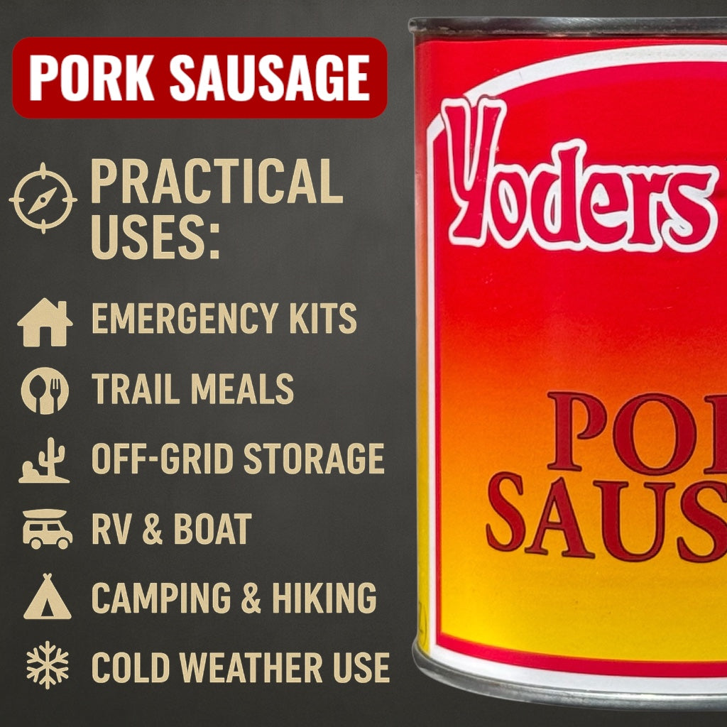 Yoder’s Canned Pork Sausage
