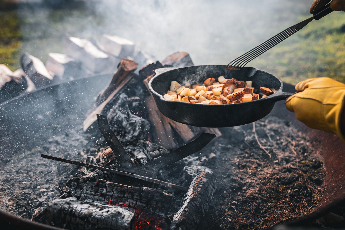 Ember Pan Stand & Grill Grate