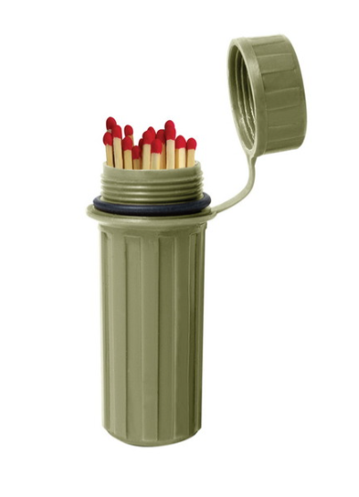 Waterproof Match Box - 2 Pack