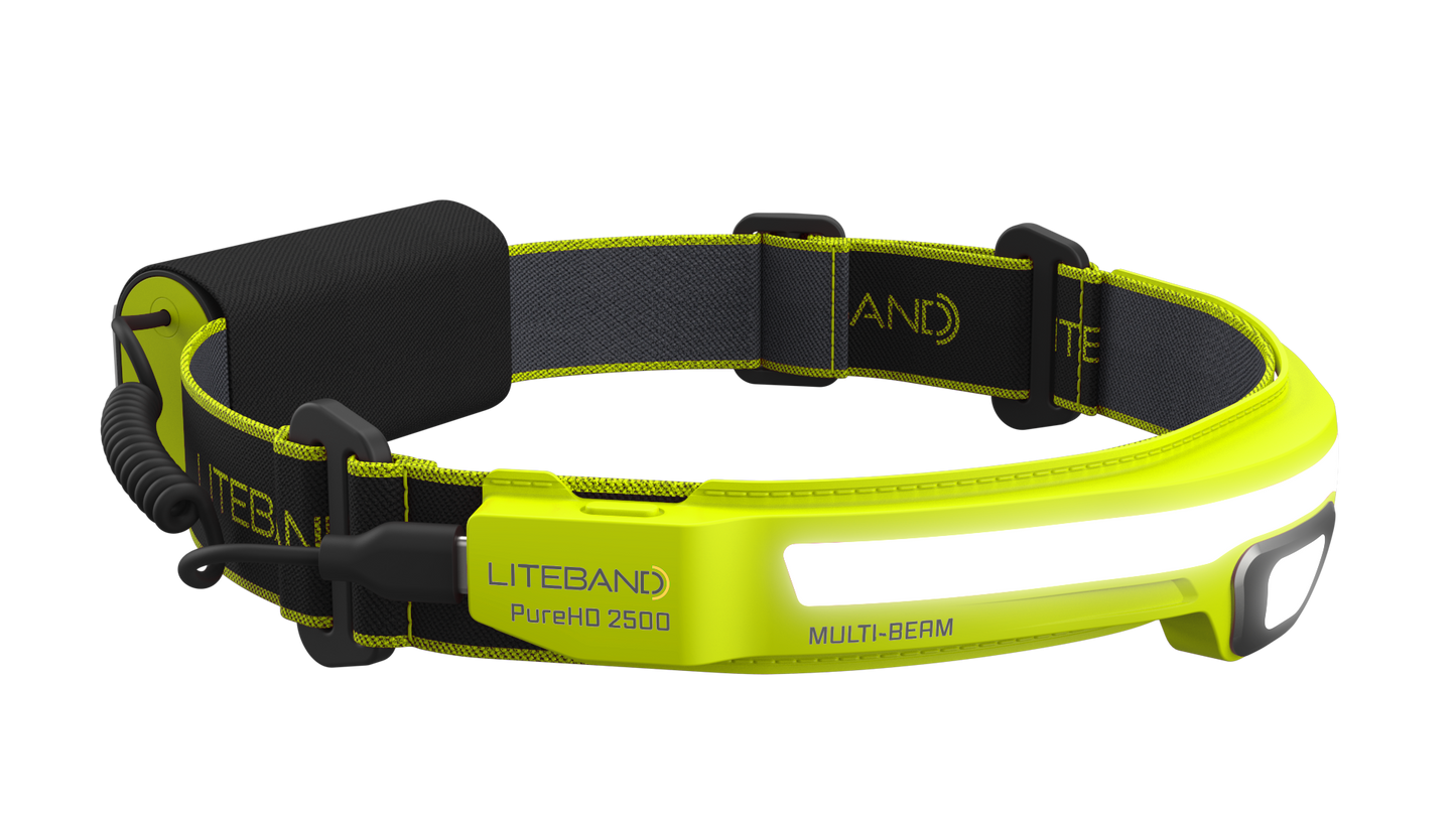 PRO 2500 PureHD™ Multi-Beam Rechargeable Headlamp