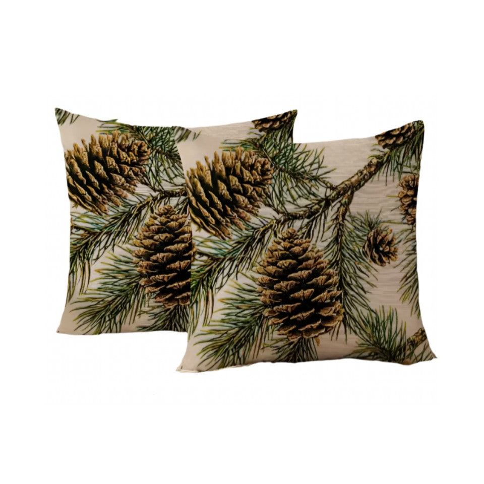 Pine Cone Pillow Covers
