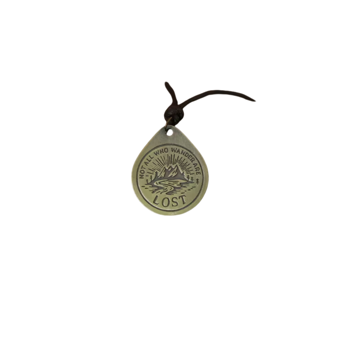 Not All Who Wander Are Lost Necklace