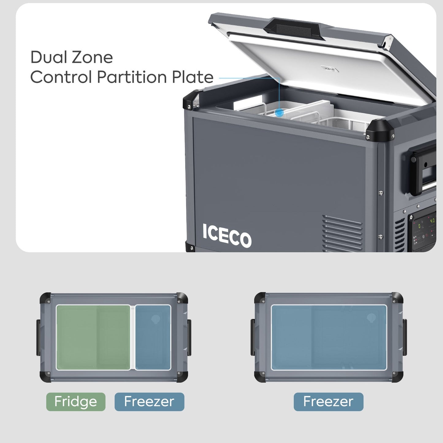 VL45ProD Dual Zone Portable Freezer