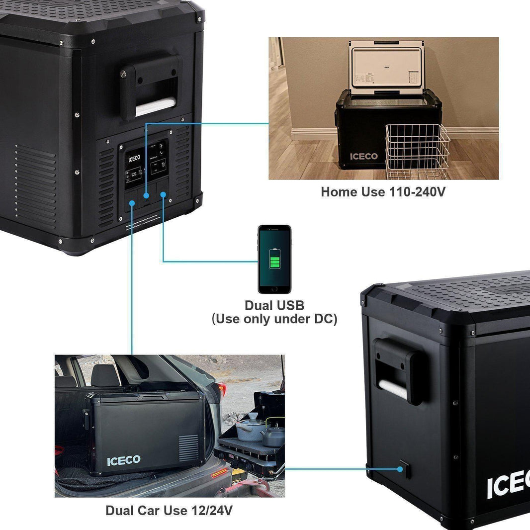 VL45ProS Single Zone Portable Fridge Freezer