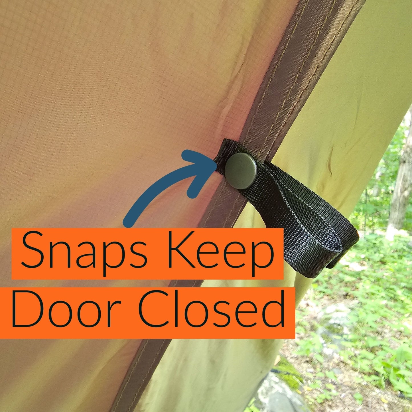 Hideaway Tarp – 12' Hammock Tarp