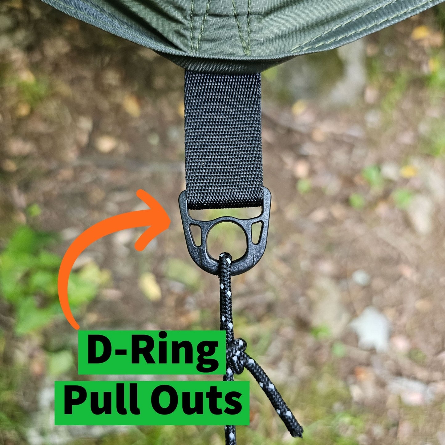 Hideaway Tarp – 12' Hammock Tarp