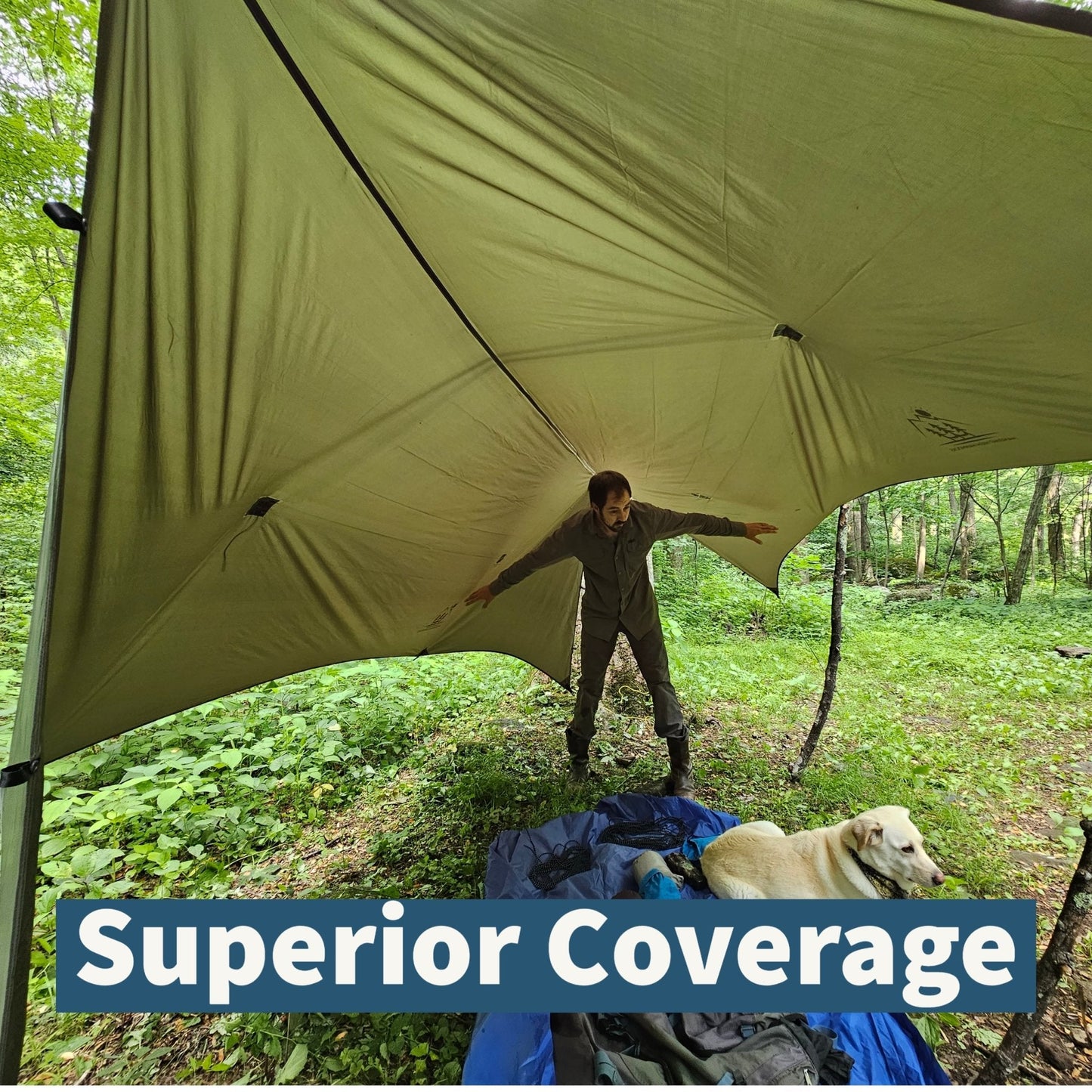 Hideaway Tarp – 12' Hammock Tarp