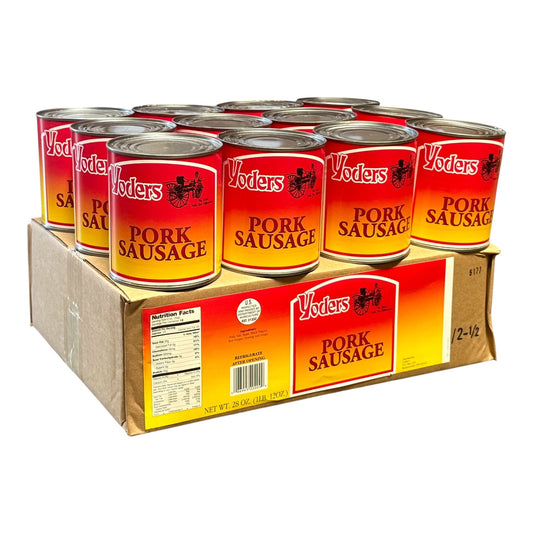 Yoder’s Canned Pork Sausage