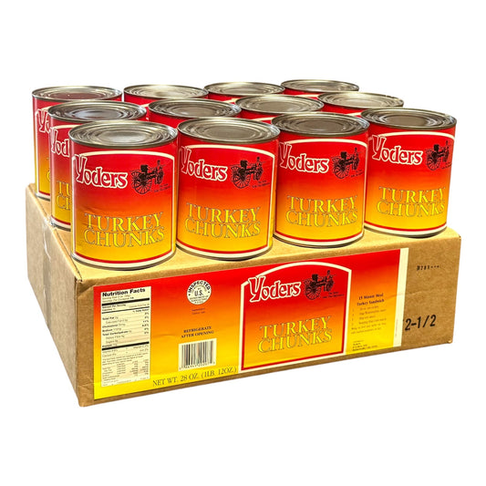 Yoder’s Canned Turkey Chunks