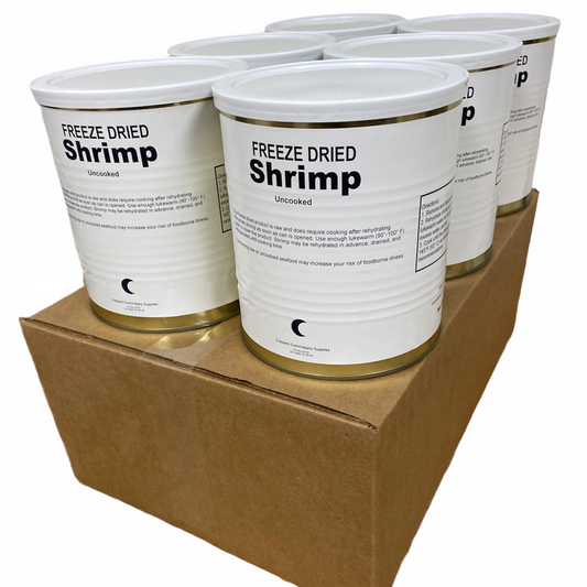 Freeze Dried Uncooked Peeled Shrimp