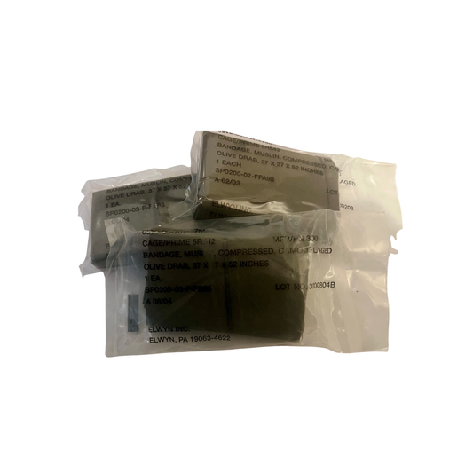 USGI Tri-Fold Bandage - 3 Pack