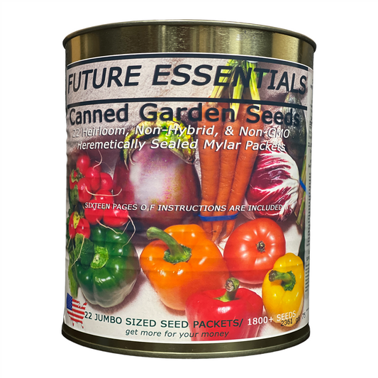 22 Different Heirloom Garden Seeds for Long Term Storage