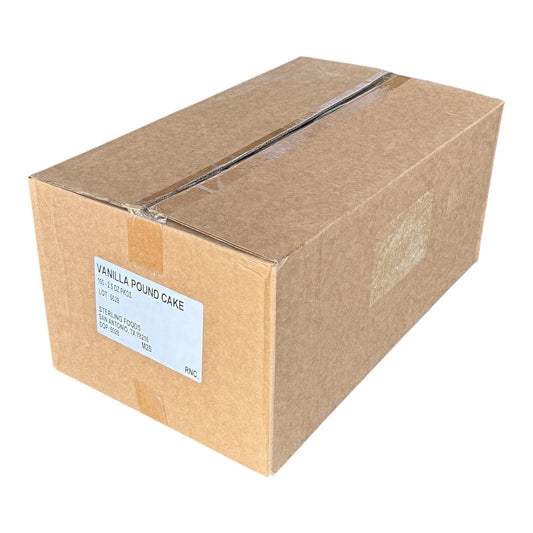 BULK MRE Dessert - 100 packs of Vanilla Pound Cake