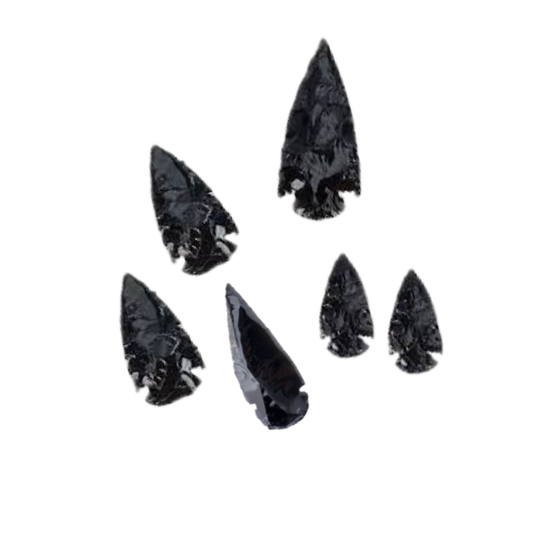 Obsidian Arrowhead - 6 Pack