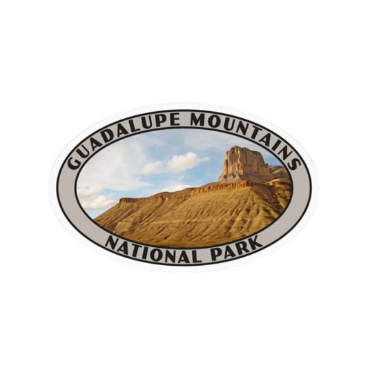 Large Guadalupe Mountains National Park Sticker